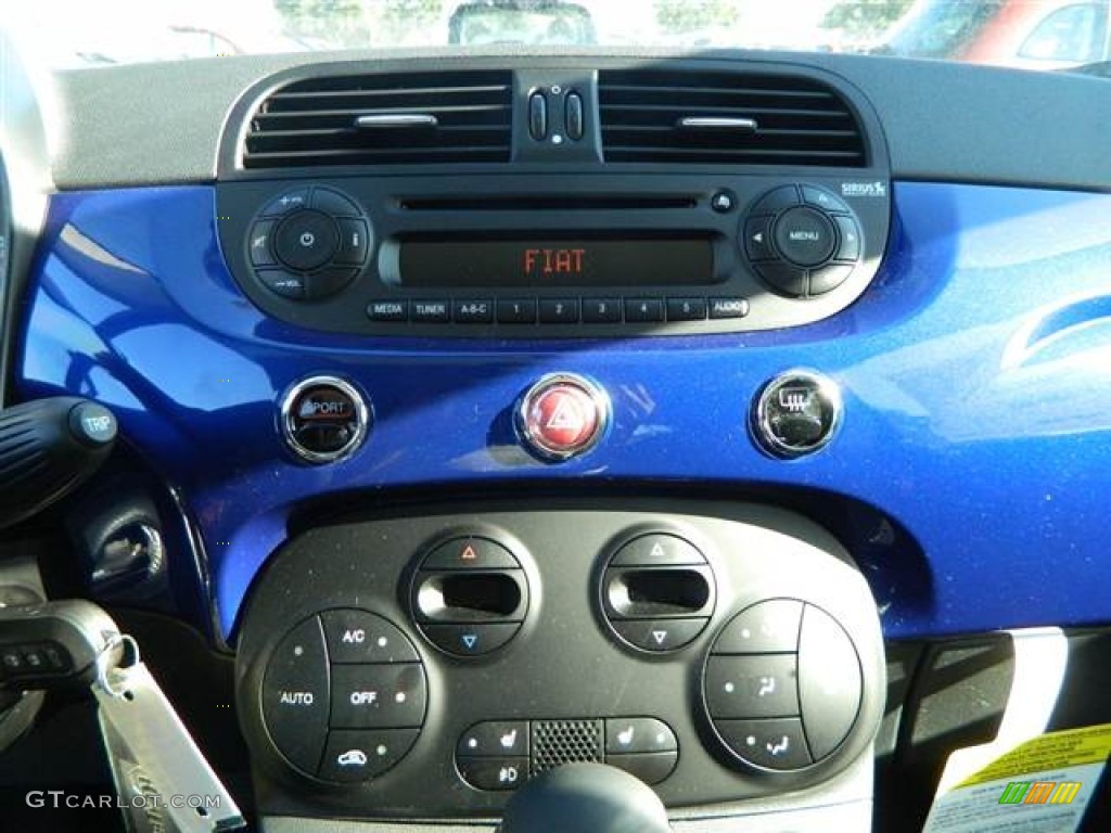 2013 500 Lounge - Azzuro (Blue) / Nero/Nero (Black/Black) photo #8