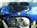 2013 Azzuro (Blue) Fiat 500 Lounge  photo #8