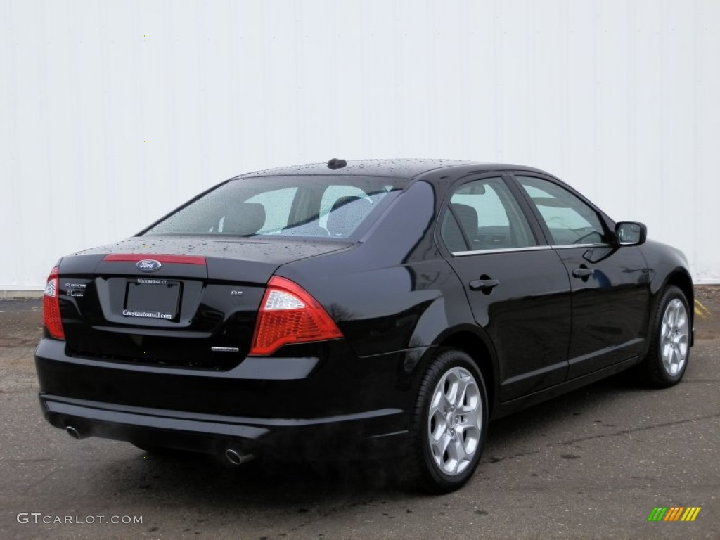 Black 2012 Ford Fusion SEL V6 Exterior Photo #75188493