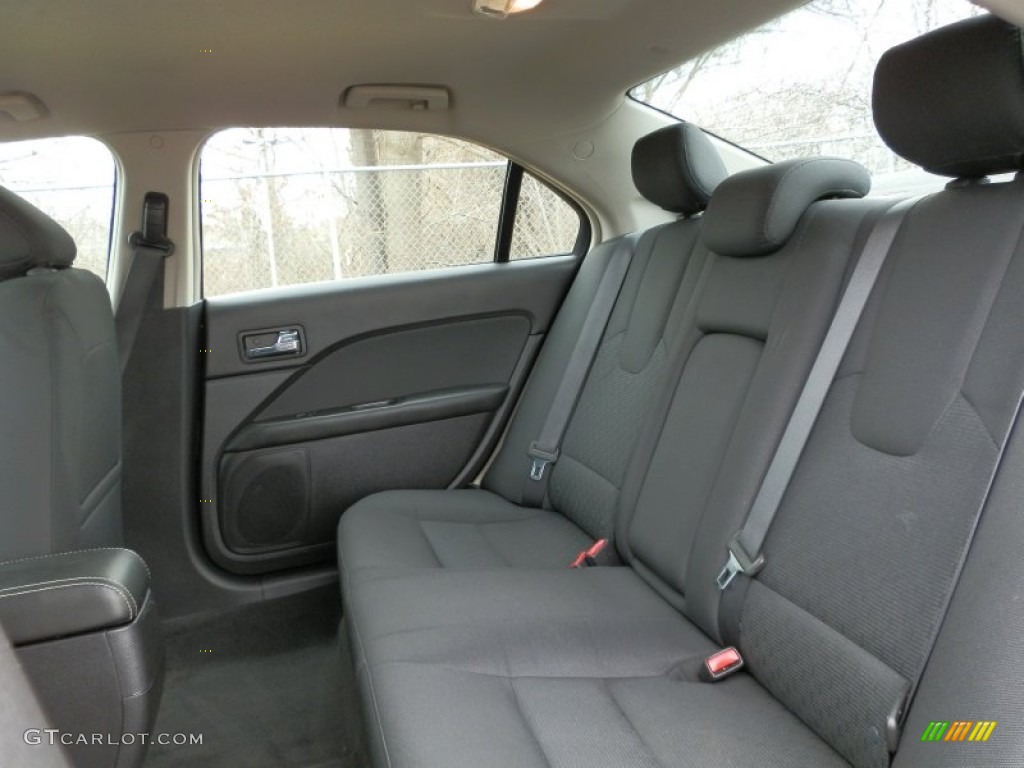 Charcoal Black Interior 2012 Ford Fusion SEL V6 Photo #75188568
