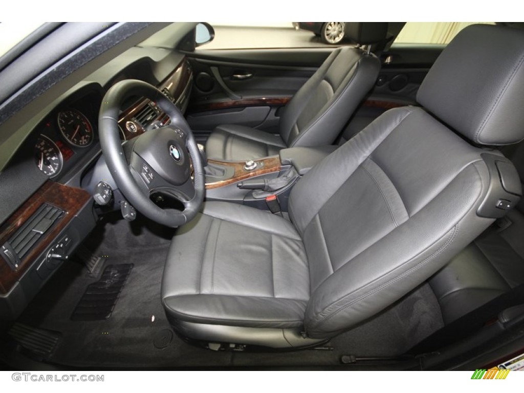 Black Interior 2008 BMW 3 Series 335i Coupe Photo #75188921