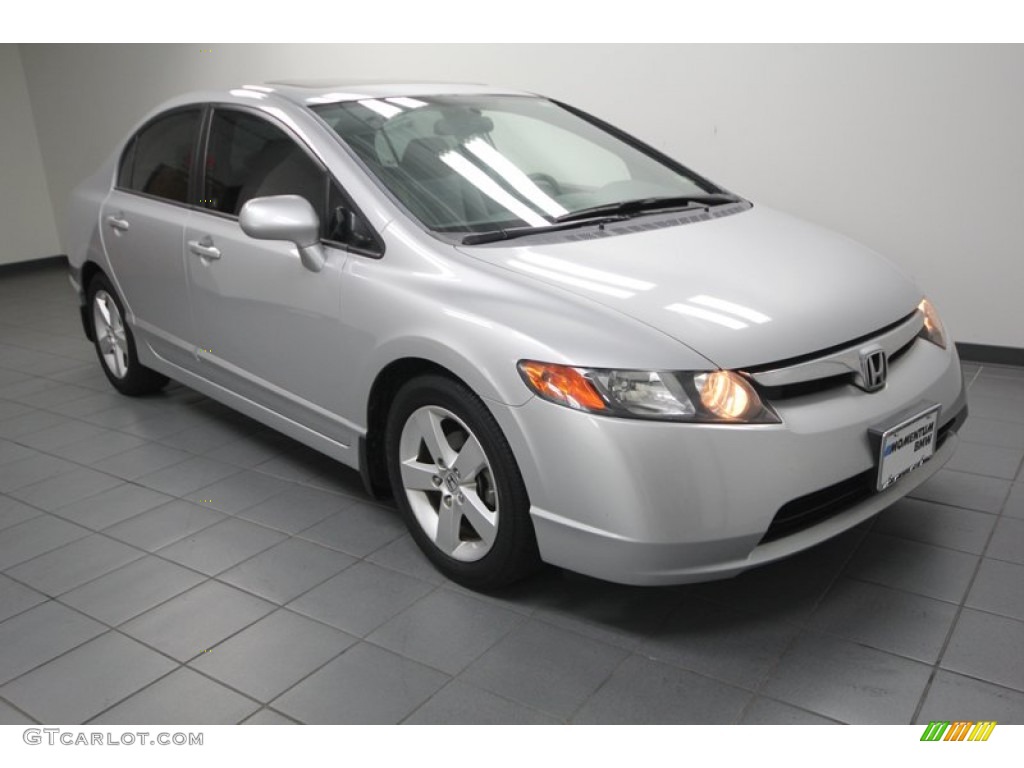 Alabaster Silver Metallic Honda Civic