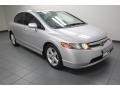 2008 Alabaster Silver Metallic Honda Civic EX Sedan  photo #1