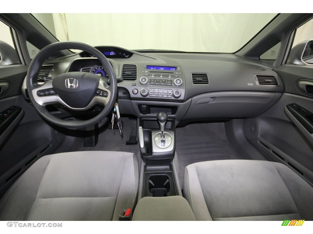 2008 Civic EX Sedan - Alabaster Silver Metallic / Gray photo #4