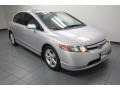 2008 Alabaster Silver Metallic Honda Civic EX Sedan  photo #6