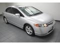 2008 Alabaster Silver Metallic Honda Civic EX Sedan  photo #8