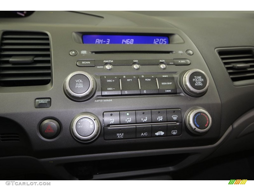 2008 Civic EX Sedan - Alabaster Silver Metallic / Gray photo #19