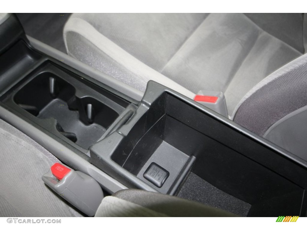 2008 Civic EX Sedan - Alabaster Silver Metallic / Gray photo #22