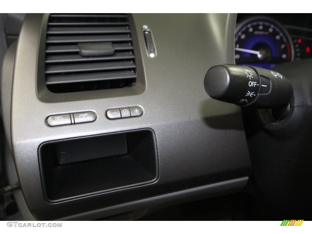 2008 Civic EX Sedan - Alabaster Silver Metallic / Gray photo #25