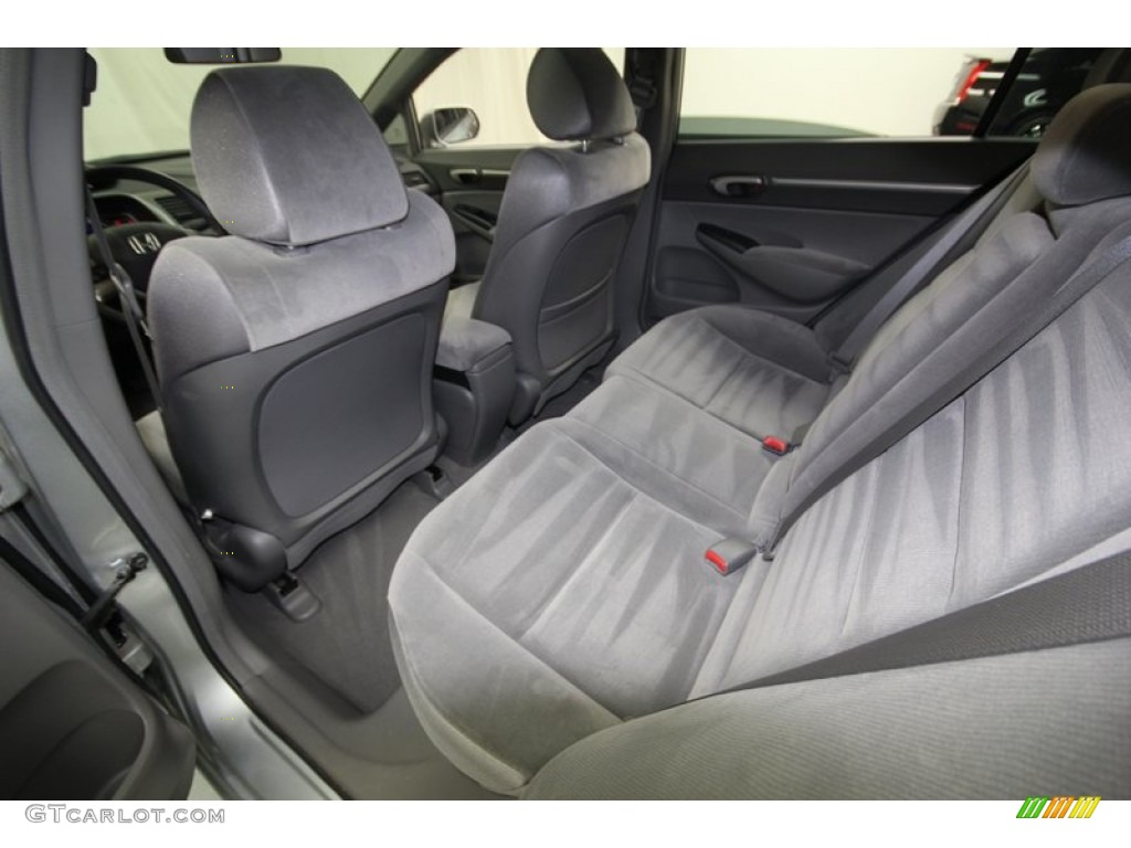 2008 Civic EX Sedan - Alabaster Silver Metallic / Gray photo #26