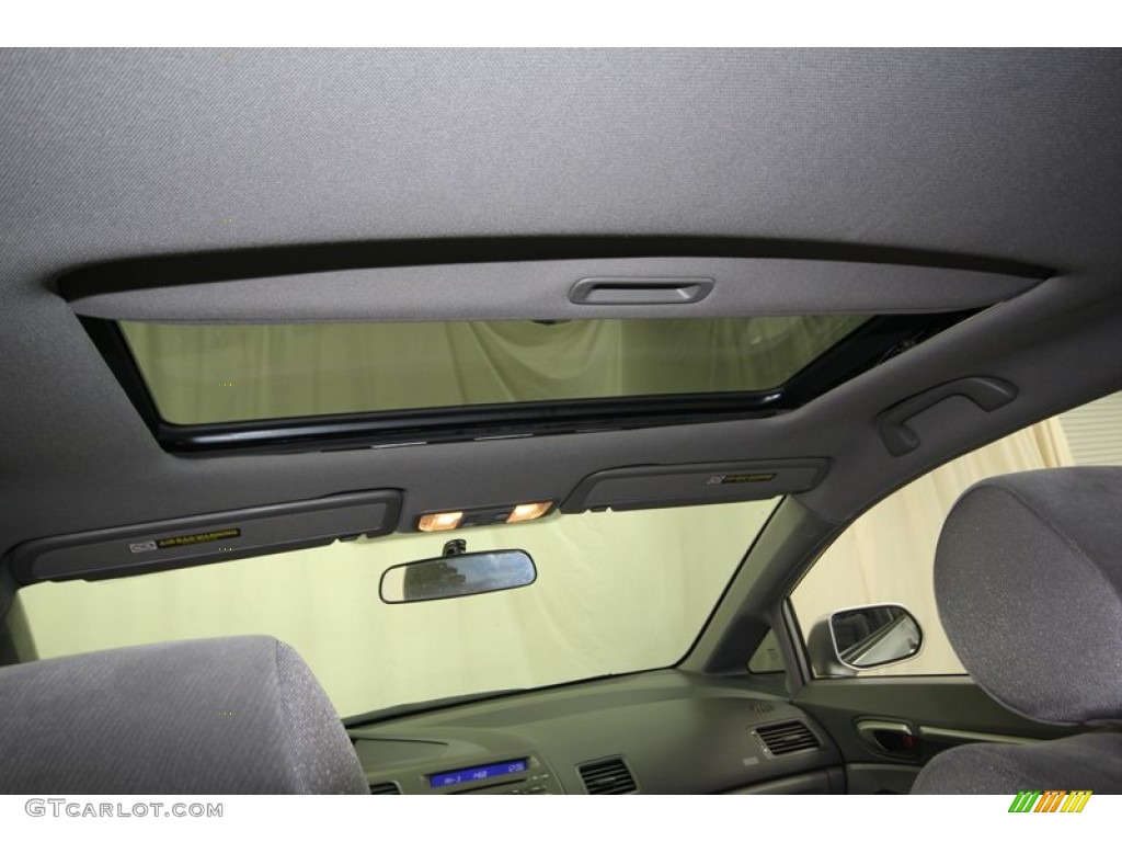 2008 Civic EX Sedan - Alabaster Silver Metallic / Gray photo #29