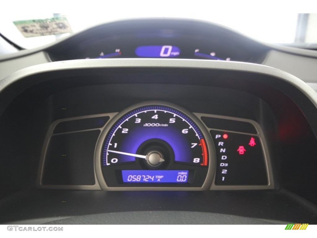 2008 Civic EX Sedan - Alabaster Silver Metallic / Gray photo #40