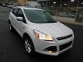 2013 White Platinum Metallic Tri-Coat Ford Escape SEL 2.0L EcoBoost 4WD  photo #2