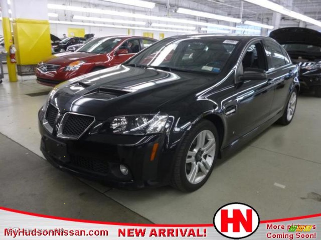 2009 G8 Sedan - Panther Black / Onyx photo #1