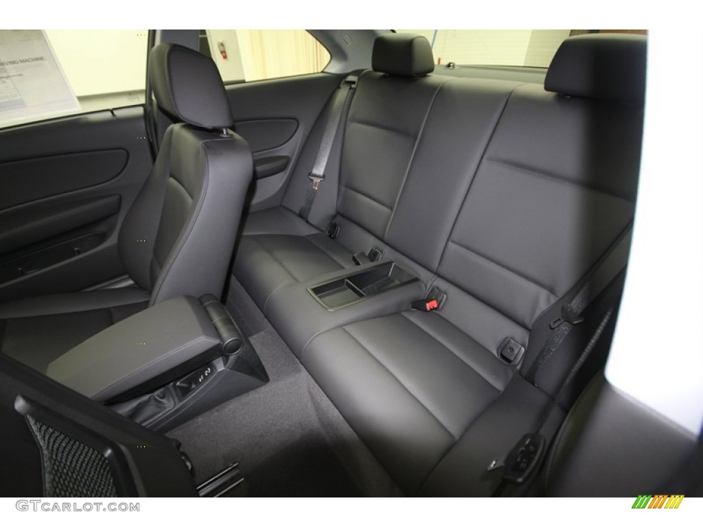 2013 BMW 1 Series 128i Coupe Rear Seat Photo #75191666