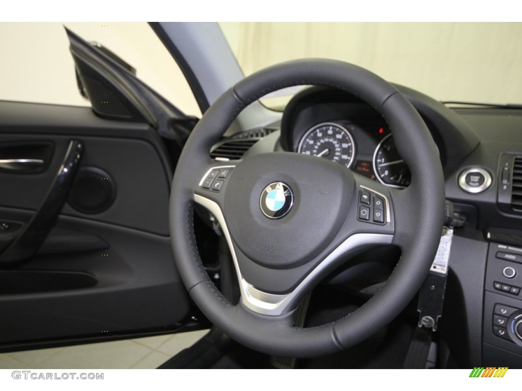 2013 BMW 1 Series 128i Coupe Steering Wheel Photos