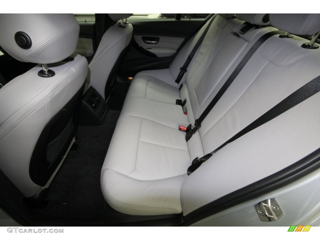 Everest Grey/Black Interior 2013 BMW 3 Series 335i Sedan Photo #75192263