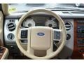 2007 Ford Expedition Camel/Grey Stone Interior Steering Wheel Photo