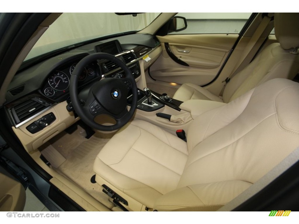 2013 3 Series 328i Sedan - Liquid Blue Metallic / Venetian Beige photo #11