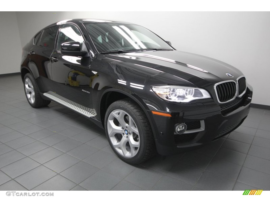 Black Sapphire Metallic 2013 BMW X6 xDrive35i Exterior Photo #75193202