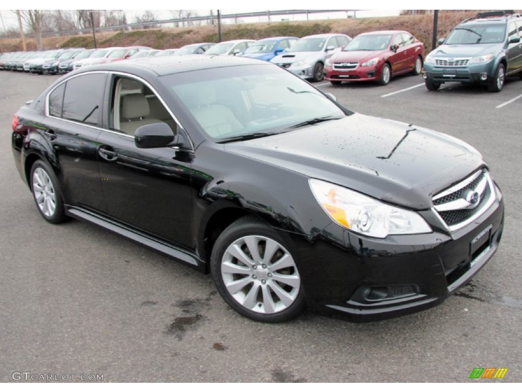 Crystal Black Silica 2011 Subaru Legacy 2.5i Limited Exterior Photo #75194502
