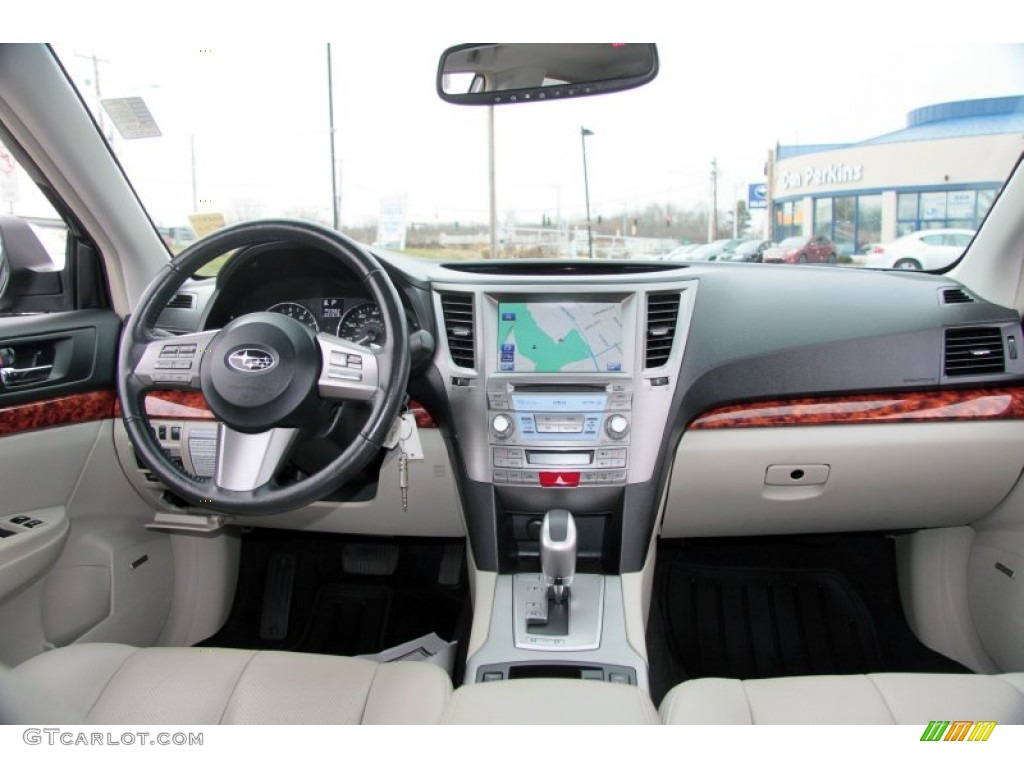 2011 Subaru Legacy 2.5i Limited Warm Ivory Dashboard Photo #75194621