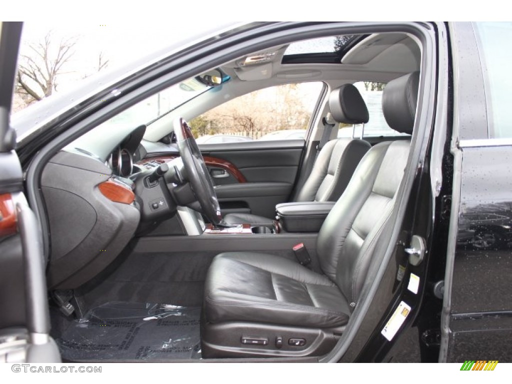 2010 RL Technology - Crystal Black Pearl / Ebony photo #11