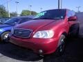 2002 Ruby Red Kia Sedona LX  photo #3