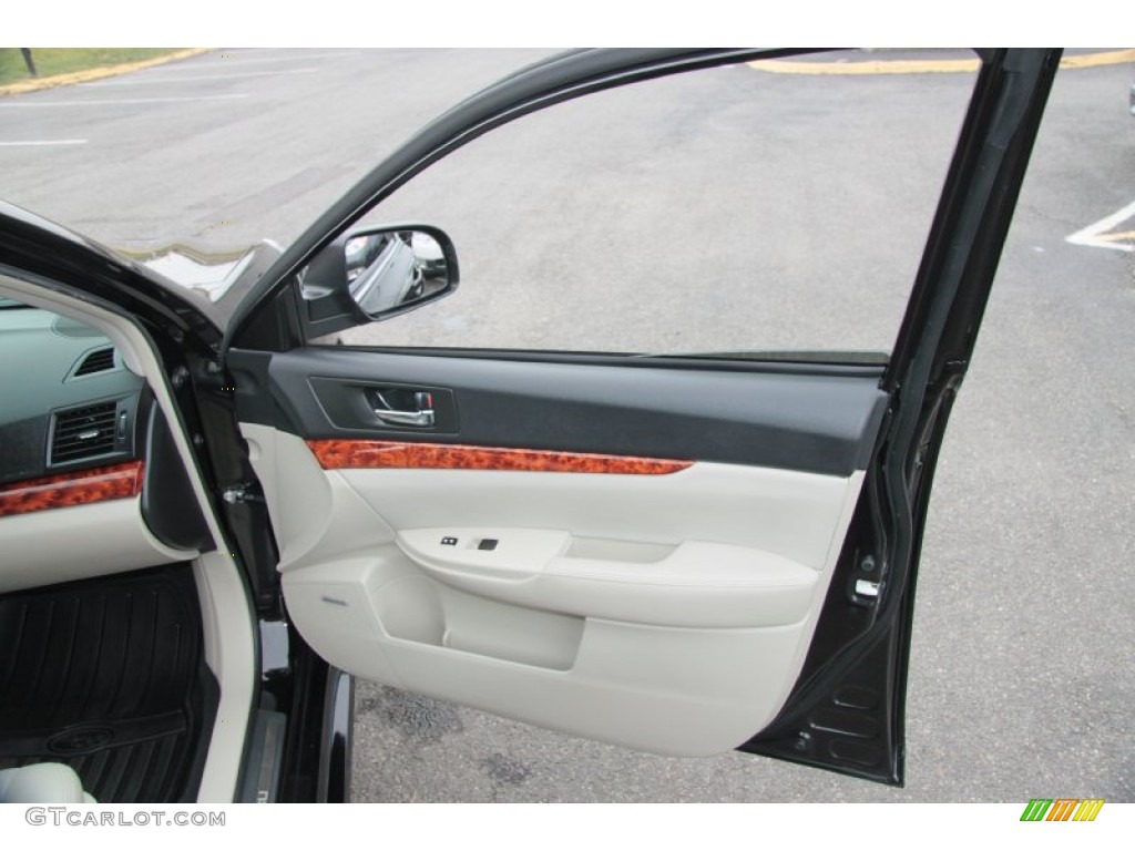 2011 Subaru Legacy 2.5i Limited Warm Ivory Door Panel Photo #75194856