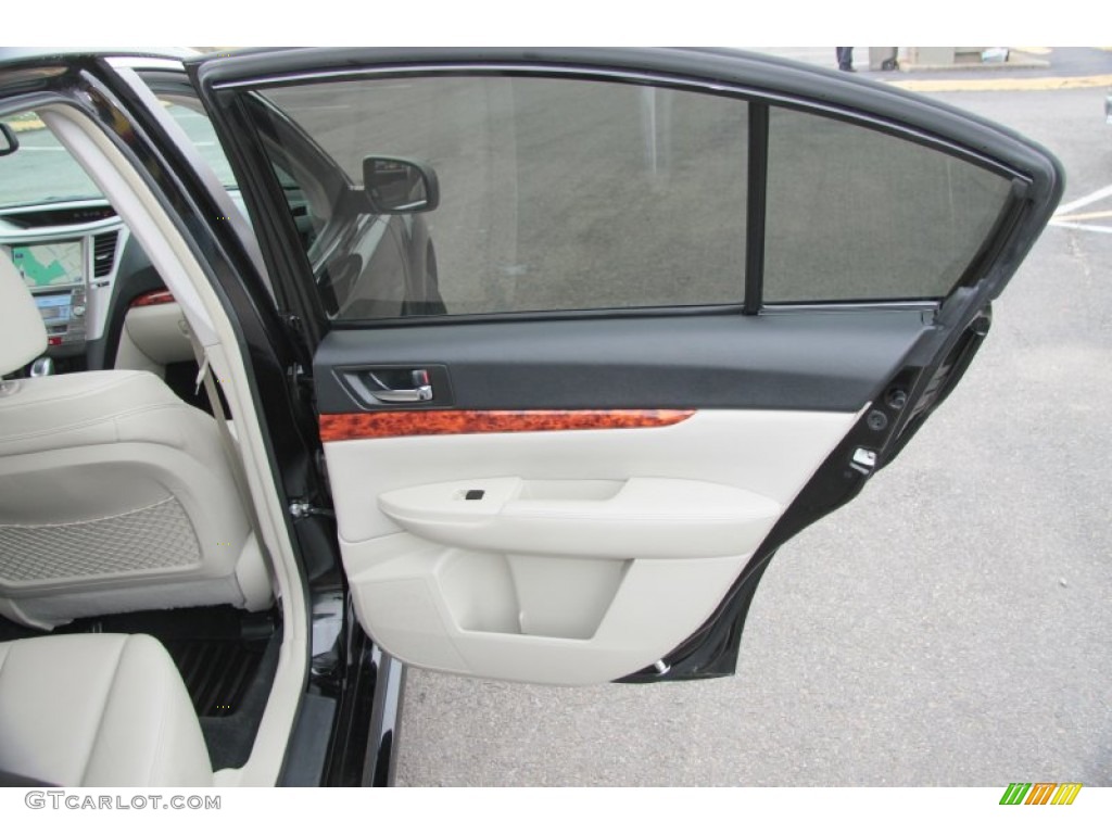 2011 Subaru Legacy 2.5i Limited Warm Ivory Door Panel Photo #75194874