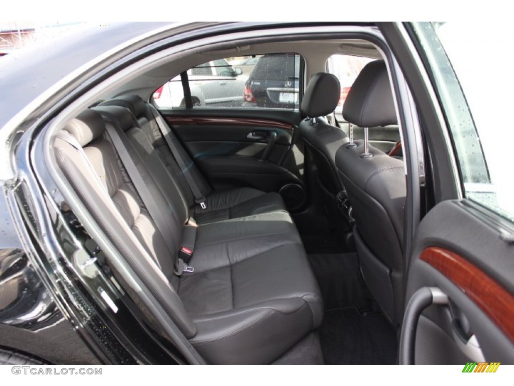 2010 RL Technology - Crystal Black Pearl / Ebony photo #24