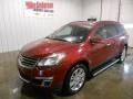 2013 Crystal Red Tintcoat Chevrolet Traverse LT  photo #1