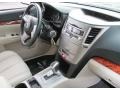 Warm Ivory 2011 Subaru Outback 3.6R Limited Wagon Dashboard