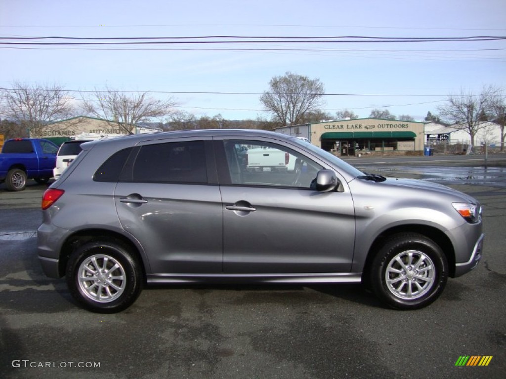 Mercury Gray 2011 Mitsubishi Outlander Sport ES Exterior Photo #75195567