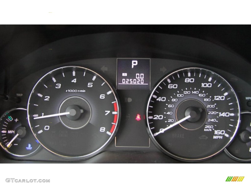 2011 Subaru Outback 3.6R Limited Wagon Gauges Photo #75195718