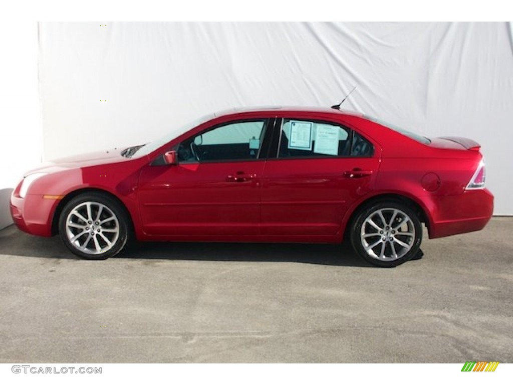 Redfire Metallic 2008 Ford Fusion SE Exterior Photo #75196305
