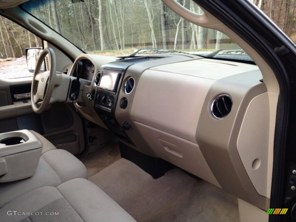 2005 F150 XL Regular Cab - Dark Stone Metallic / Medium Flint Grey photo #9
