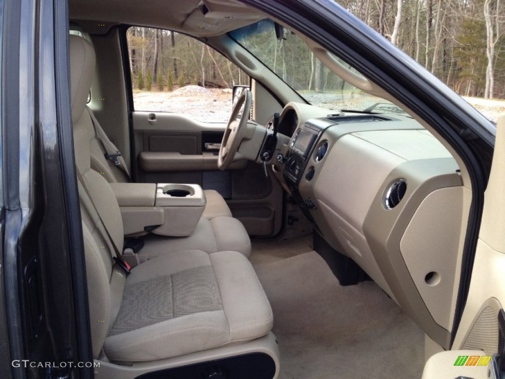 2005 F150 XL Regular Cab - Dark Stone Metallic / Medium Flint Grey photo #10