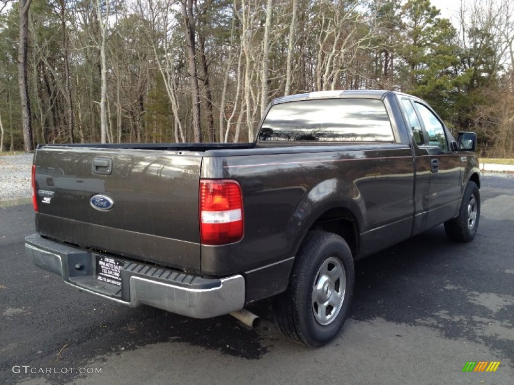 2005 F150 XL Regular Cab - Dark Stone Metallic / Medium Flint Grey photo #12