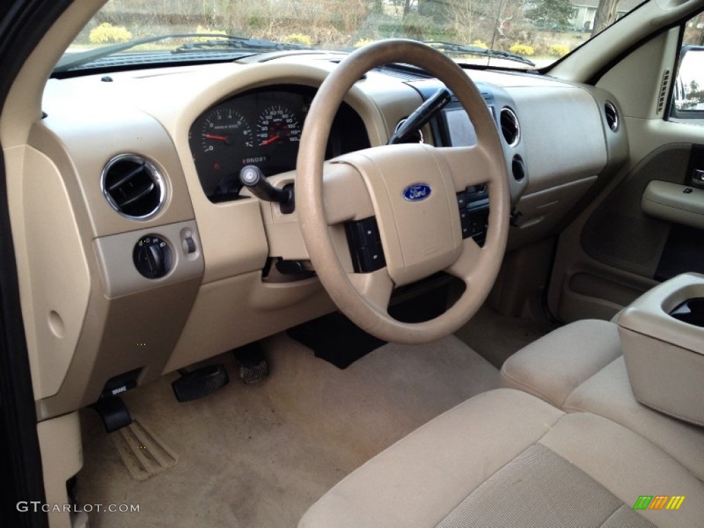 2005 F150 XL Regular Cab - Dark Stone Metallic / Medium Flint Grey photo #19