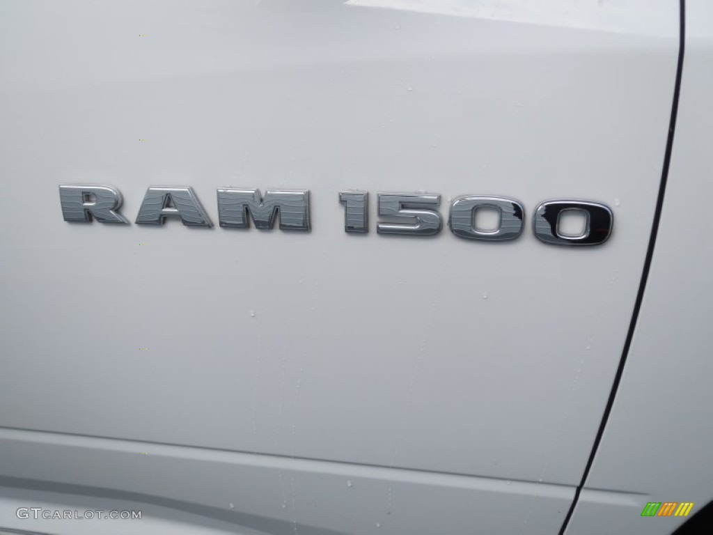 2011 Ram 1500 ST Quad Cab - Bright White / Dark Slate Gray/Medium Graystone photo #14