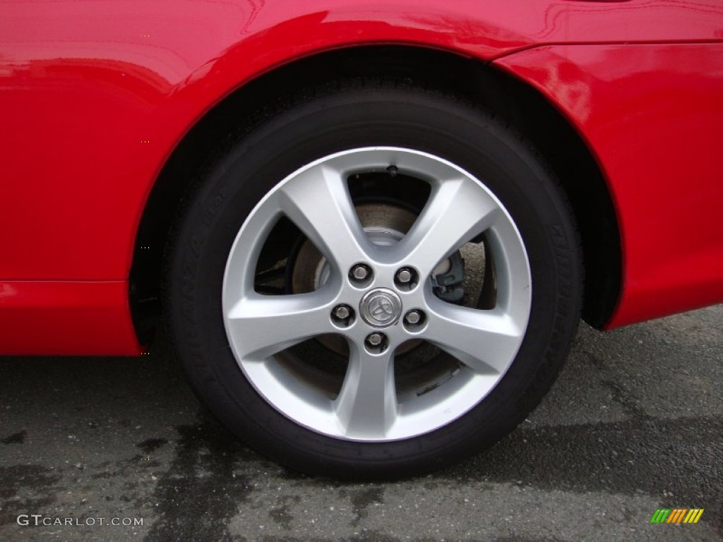 2005 Toyota Solara SLE V6 Convertible Wheel Photo #75197444