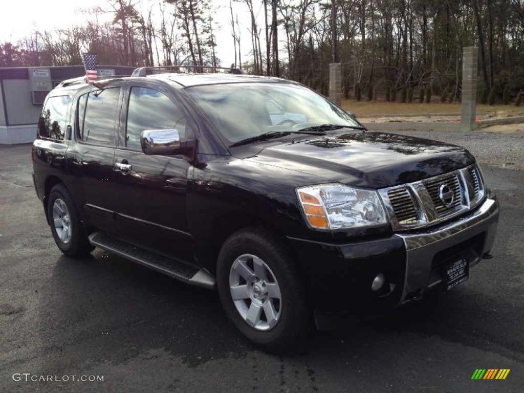 2004 Armada LE 4x4 - Galaxy Metallic / Sand photo #3