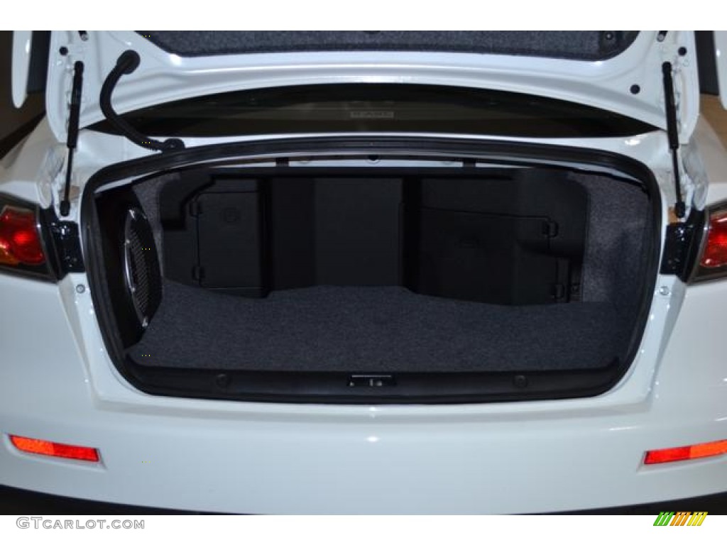 2011 Lancer Evolution GSR - Wicked White / Black photo #7