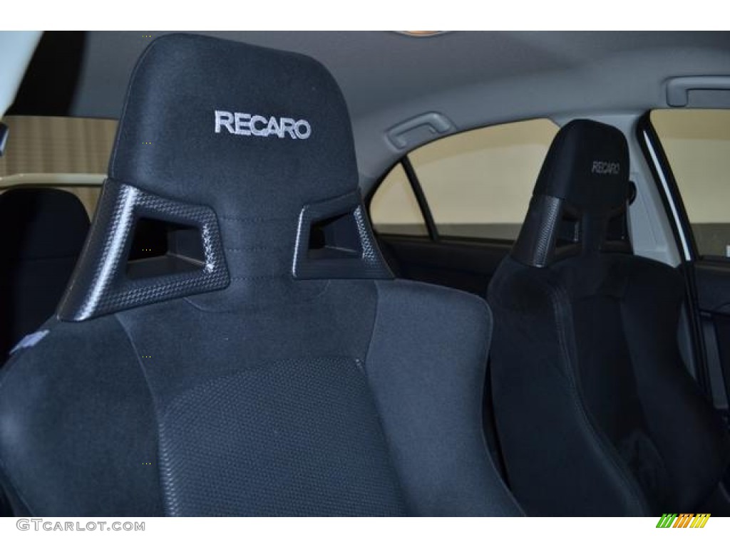 2011 Lancer Evolution GSR - Wicked White / Black photo #12