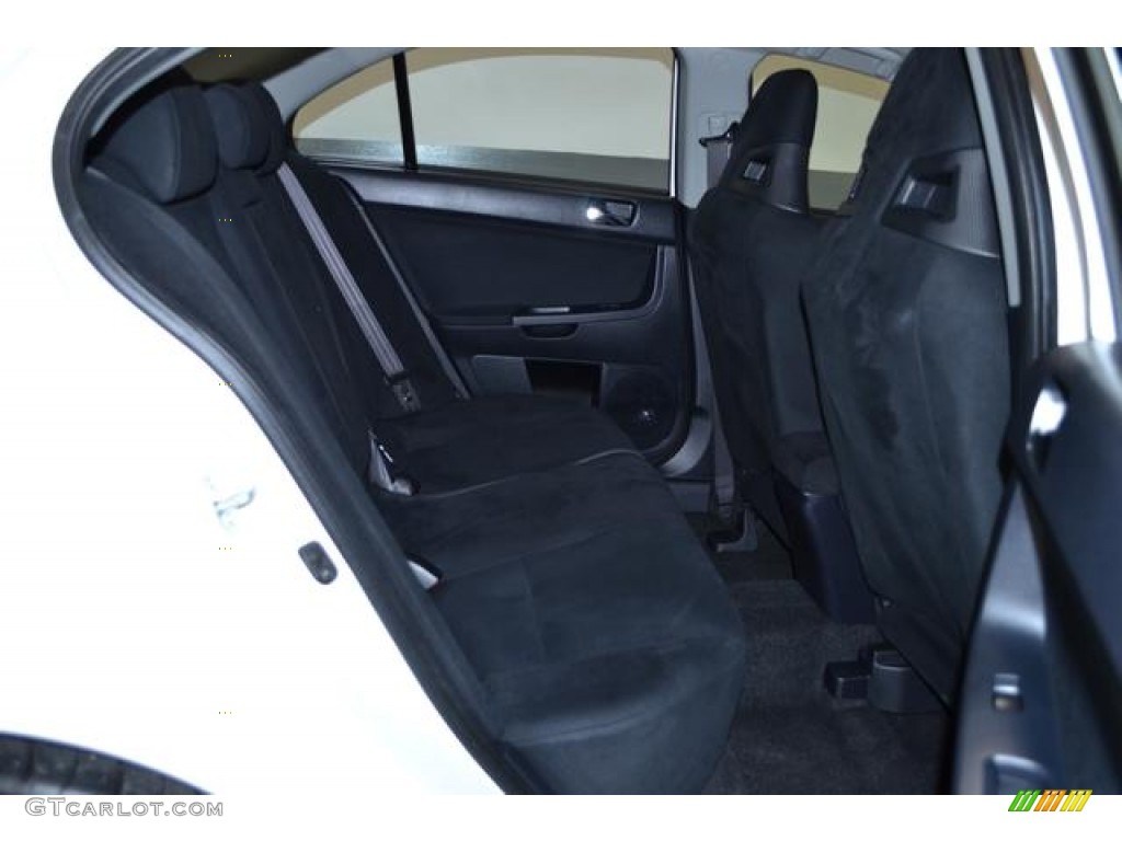 2011 Lancer Evolution GSR - Wicked White / Black photo #13