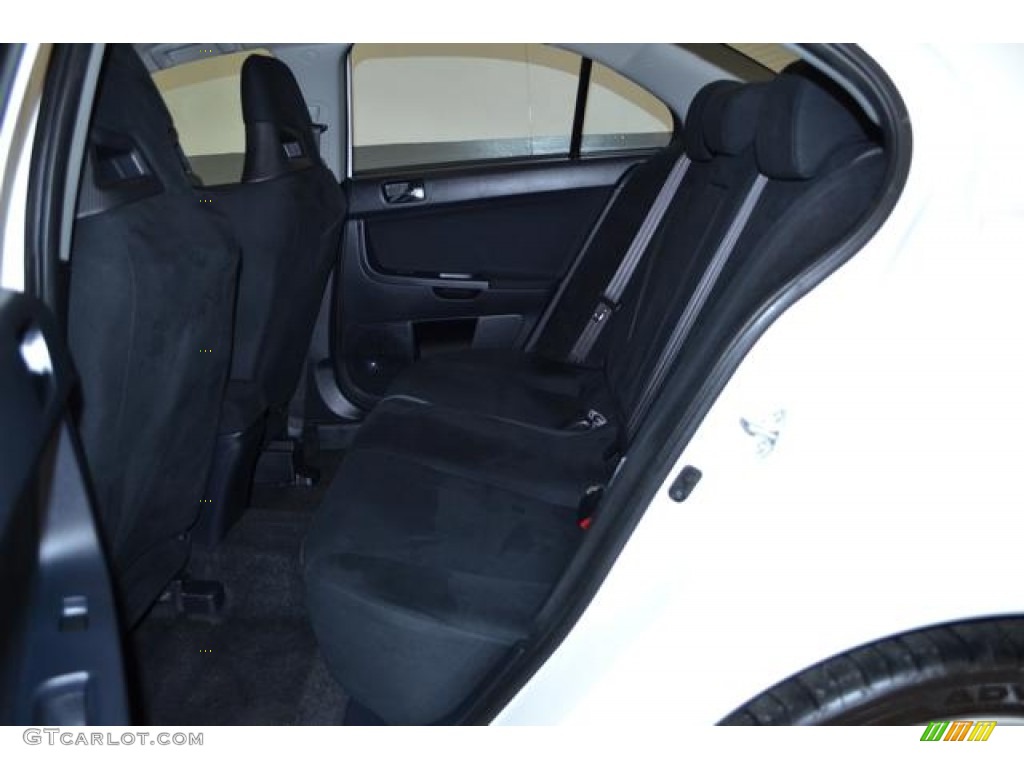 2011 Lancer Evolution GSR - Wicked White / Black photo #33