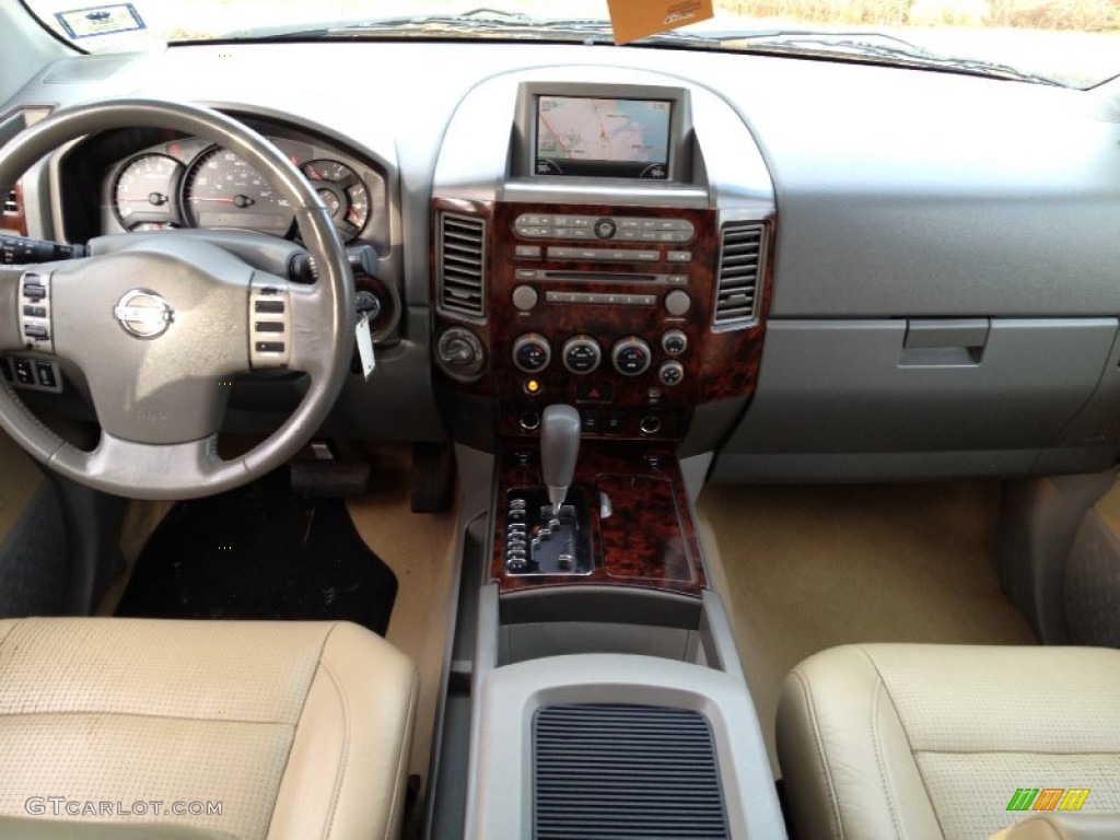 2004 Armada LE 4x4 - Galaxy Metallic / Sand photo #26