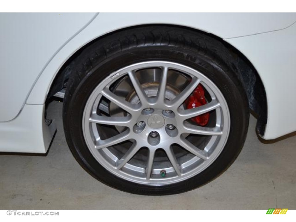 2011 Lancer Evolution GSR - Wicked White / Black photo #39