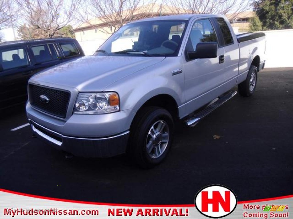 2006 F150 XLT SuperCab 4x4 - Silver Metallic / Medium/Dark Flint photo #1